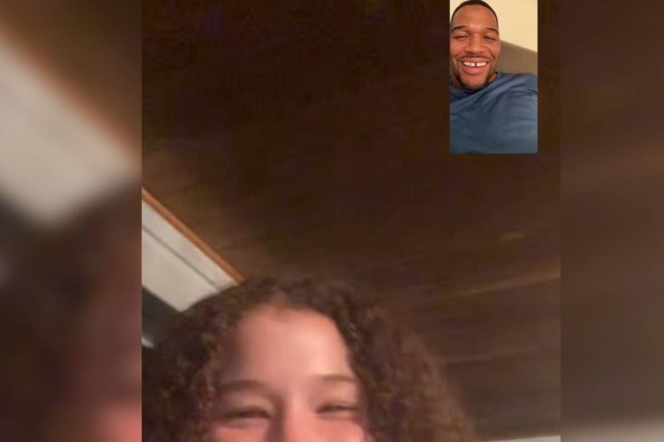Micheal Strahan Posts FaceTime Photo of One of His Twin Daughters Amidst Custody Battle With Ex-Wife