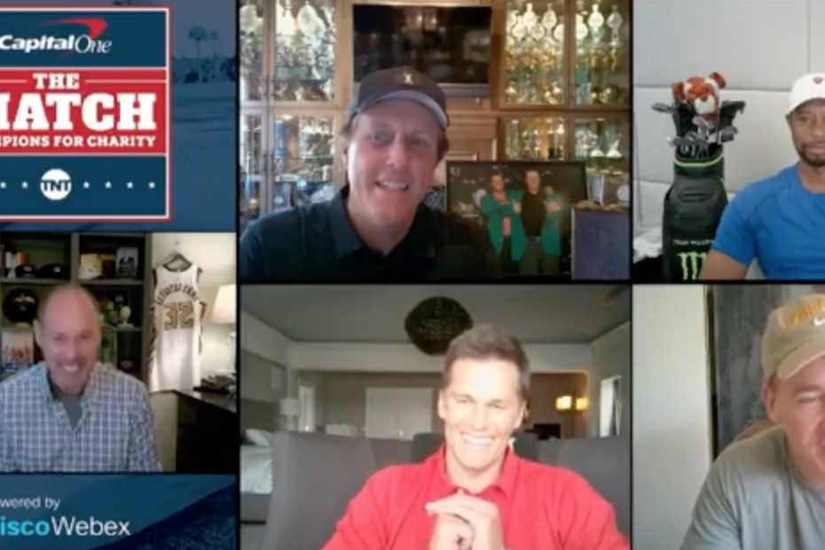 Peyton Manning Lets Tom Brady Have It In Hilarious Zoom Chat About Charity Golfing Tournament