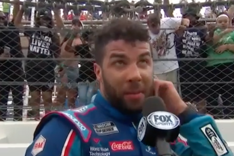 Bubba Wallace Breaks Down As His Teammates and Colleagues Stand Beside Him Talladega, FBI Releases It's Findings