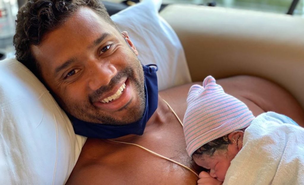 Russell Wilson Shares a Photo of His Newborn Son And He's Extremely Cute
