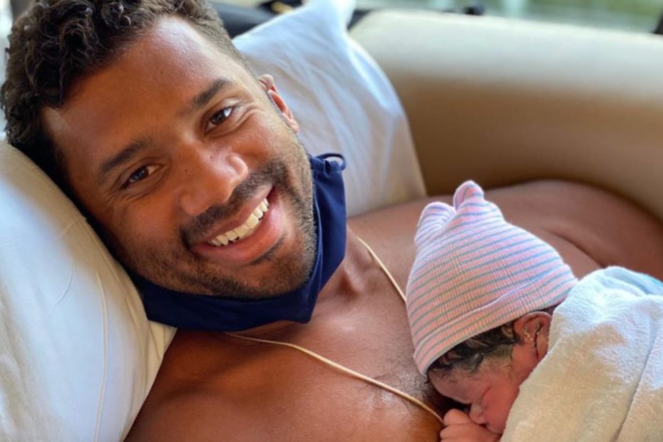 Russell Wilson Shares a Photo of His Newborn Son And He's Extremely Cute