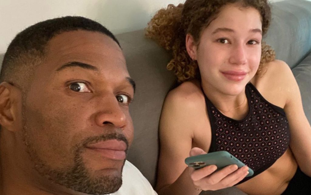Michael Strahan's Daughters Are Becoming Quite the Chefs As They Walk His Followers Through a Dinner They Made For Him