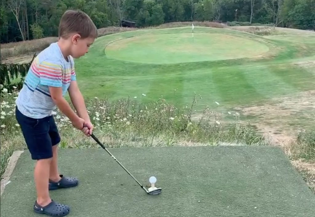 A 4-Year-Old Boy Just Shocked His Family After He Gets His First Hole in One