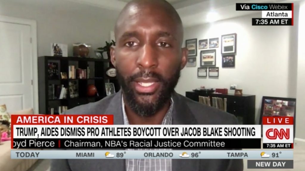 Hawks Coach Lloyd Pierce Responds to the Criticism of How the NBA Has Protested Police Brutality