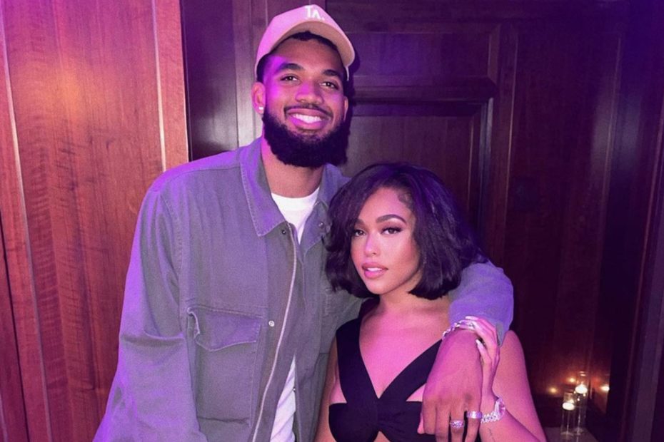 Karl-Anthony Towns and Girlfriend Jordyn Woods Support Each Through Dark Times