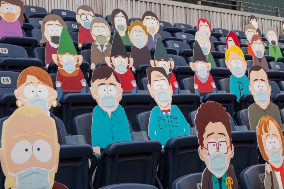 Denver Broncos Host 'South Park' Cardboard Cutouts and Raising Money for Charity