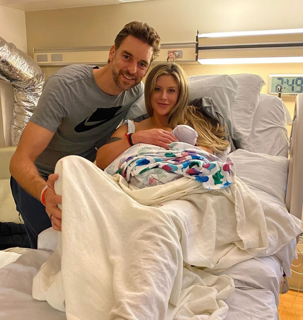 Pau Gasol Uses Newborn Daughter's Name to Remember Gigi Bryant – The couple welcomed a beautiful baby girl into the world.