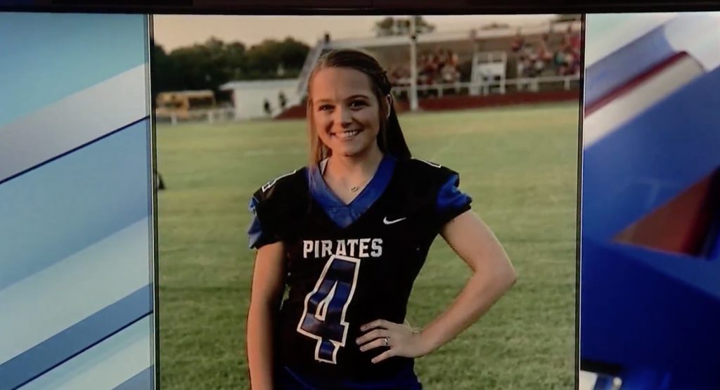 Cheerleader Hospitalized After Goalpost Falls on Her, Pinning Her to the Ground – "It’s just a freak accident it’s nothing that anybody could’ve foreseen.”