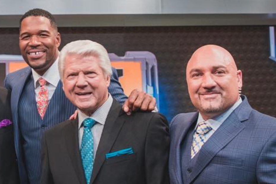 Michael Strahan And Jay Glazer Share Hilarious Attack Ads Fighting Over Who Will Give Jimmy Johnson's Hall Of Fame Speech