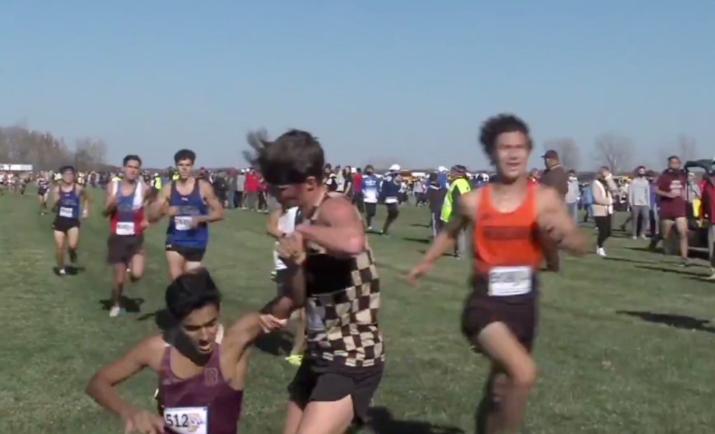 'That's How My Parents Raised Me' High School Cross Country Runner Gets Noticed After Helping Opponent Cross Finish Line – Together, they ended the race side by side.
