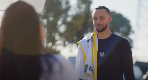 Stephen Curry Gives $10,000, A Truck, And Signed Jersey To Oakland Non-Profit Workers Who Distribute Food To Those In Need During COVID-19 Pandemic