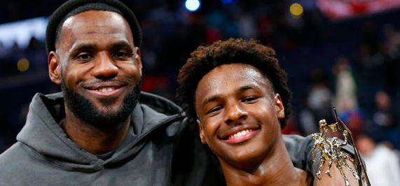 LeBron And Bronny, Father And Son: Future NBA Teammates?