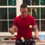 Guy Plays Epic Rendition Of 'We Wish You A Merry Christmas'On Piano...With Tennis Balls
