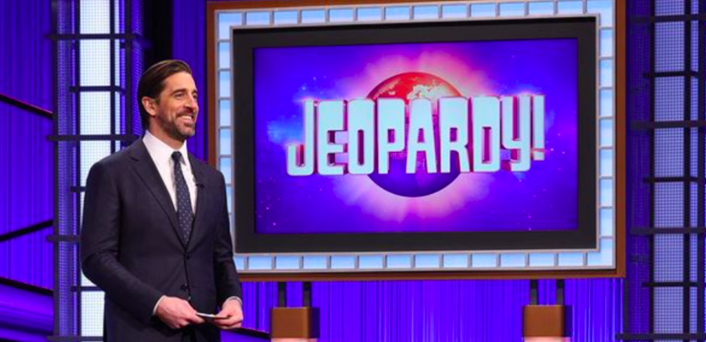 Aaron Rodgers Is A Guest Host On Jeopardy! Here's What One Contestant Asked Rodgers In Hilarious Question About NFC Championship Game