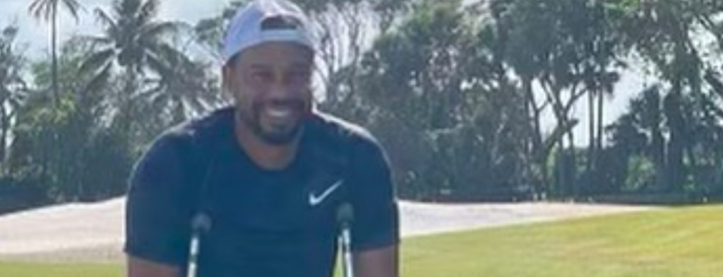 Tiger Woods Shouts Out His Foundation's Work, Gives Update On Recovery