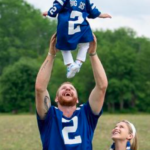 '#2 Should Be Fun': Carson Wentz Posts Epic Pregnancy Announcement Wearing Colts Jerseys With Wife And Daughter