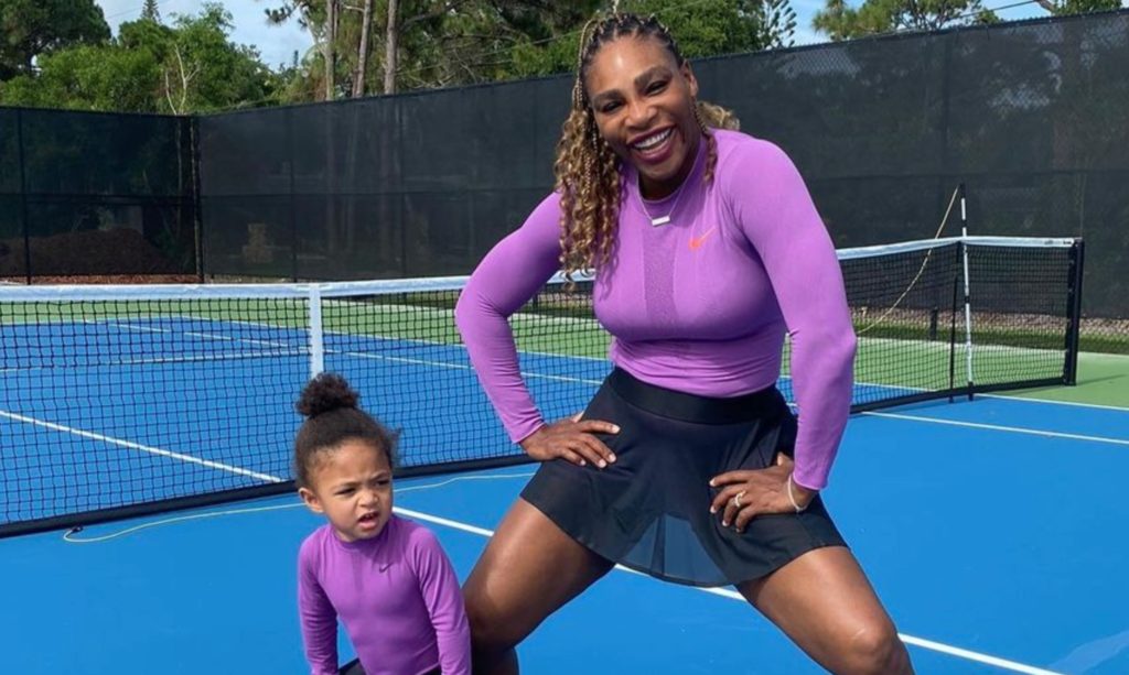 Serena Williams Gets Adorable Piano Lesson From 4-Year-Old Daughter