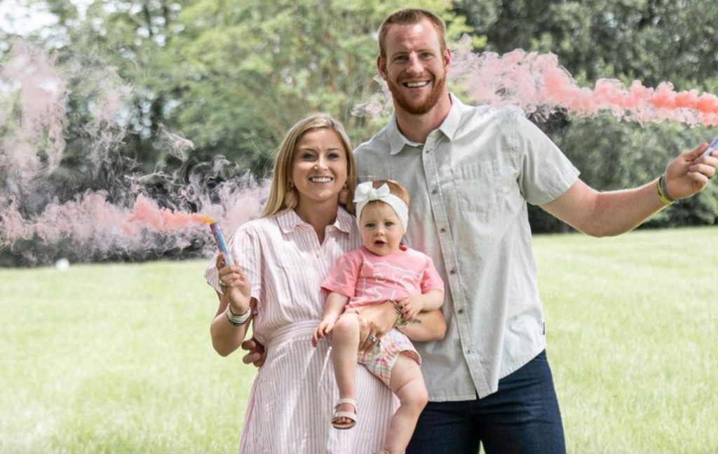 Carson Wentz Has an Exciting Announcement - His 2nd Daughter Is on the Way!