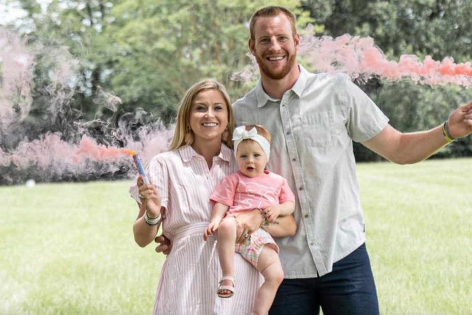 Carson Wentz Has an Exciting Announcement - His 2nd Daughter Is on the Way!