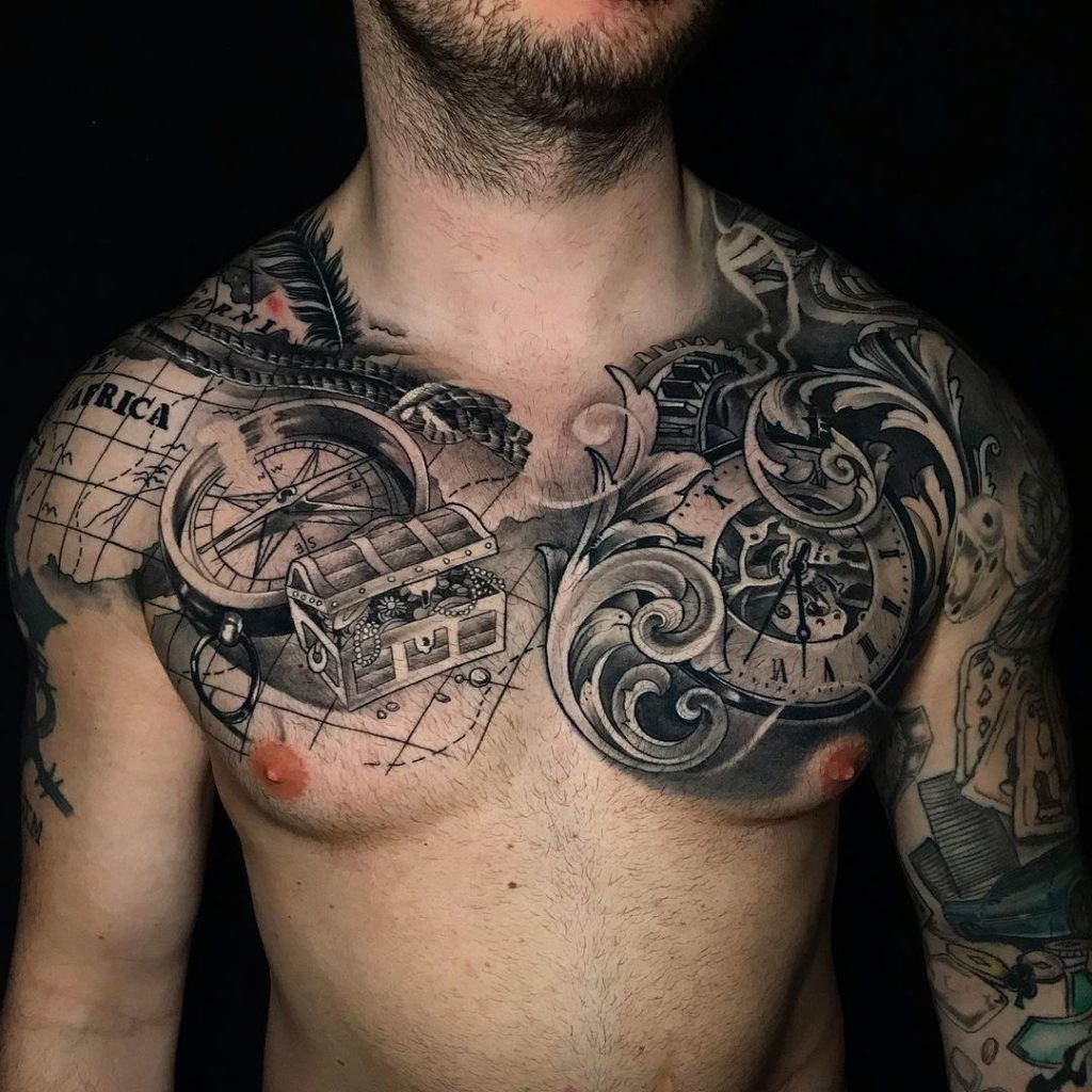 35 Chest Tattoos for Men