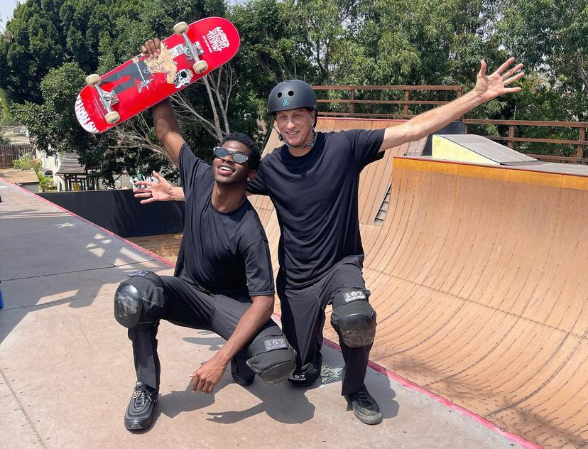 22-Year-Old Grammy Winning Rapper Lil Nas X Collaborates With Legendary Skateboarder Tony Hawk