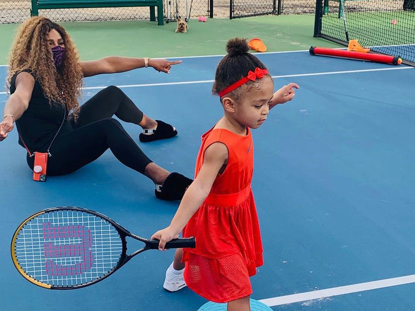 Serena Williams Wears Matching Outstanding Outfit With Her 4-Year-Old Daughter to Movie Premiere