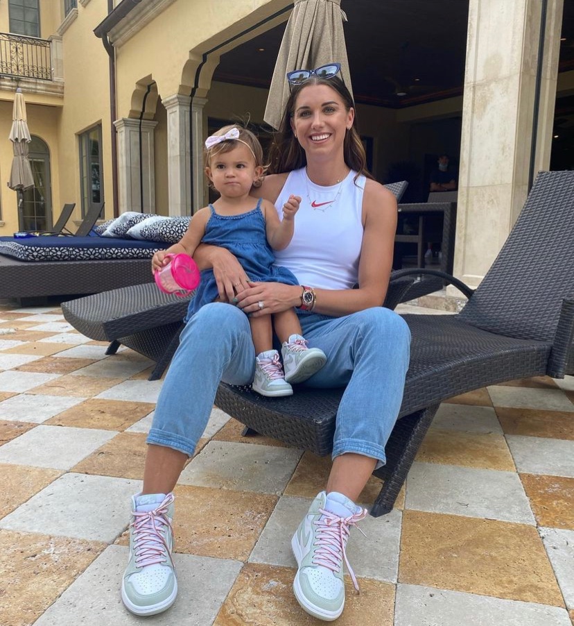 Alex Morgan's Amazing Take on 'Bring Your Child to Work Day' Upon Returning to the 2021 NWSL Season
