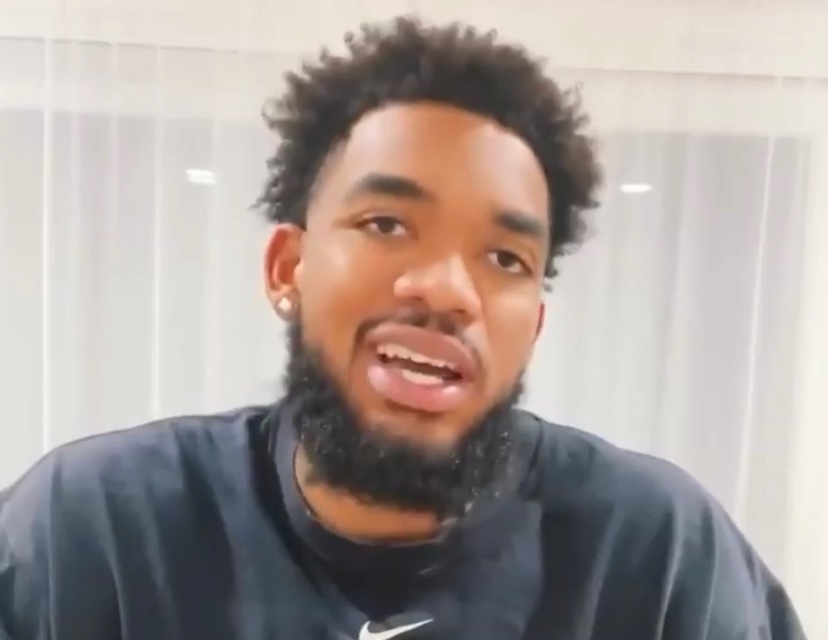 Karl-Anthony Towns Slam Dunks on Folks Who Aren't Fully Vaccinated From COVID-19