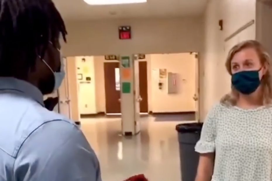 Heartwarming Video Goes Viral of High School Student-Athlete Presenting Teacher With Jersey