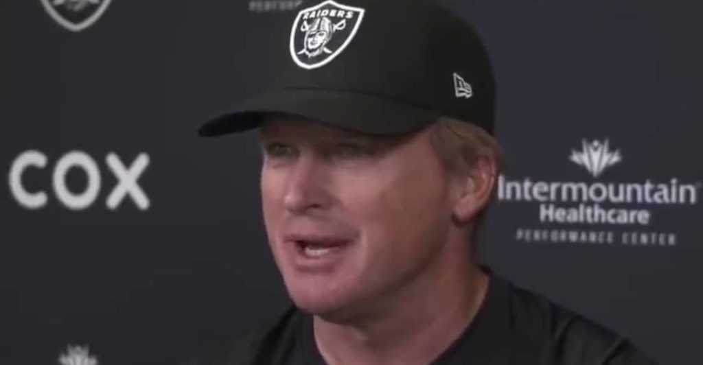 Former LV Raiders Coach Jon Gruden Sues NFL for Attempting to Ruin His Career