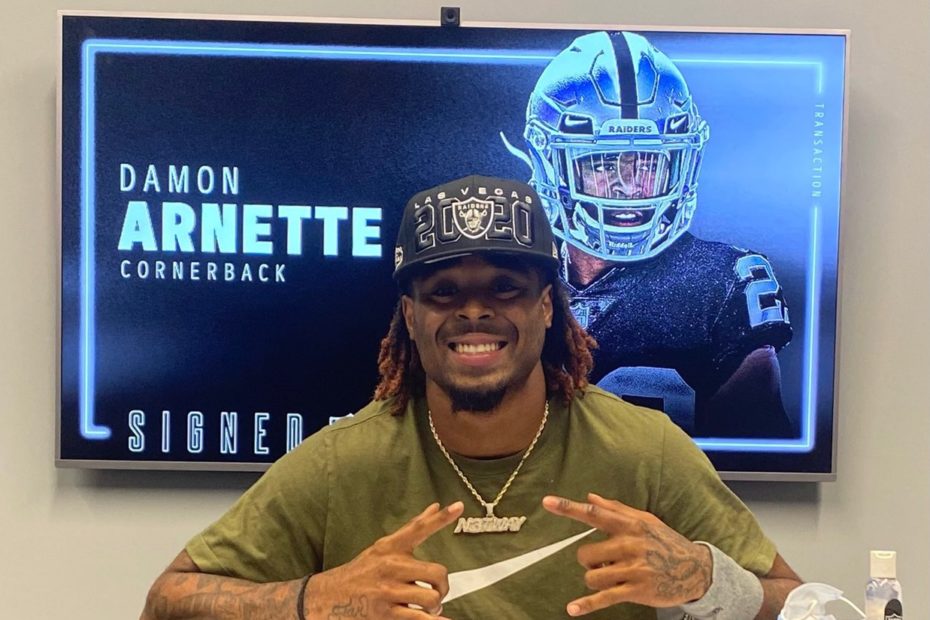 LV Raiders Waive Their 2nd Player in Less Than a Month, Damon Arnette, Over Controversial Death Threat TikTok