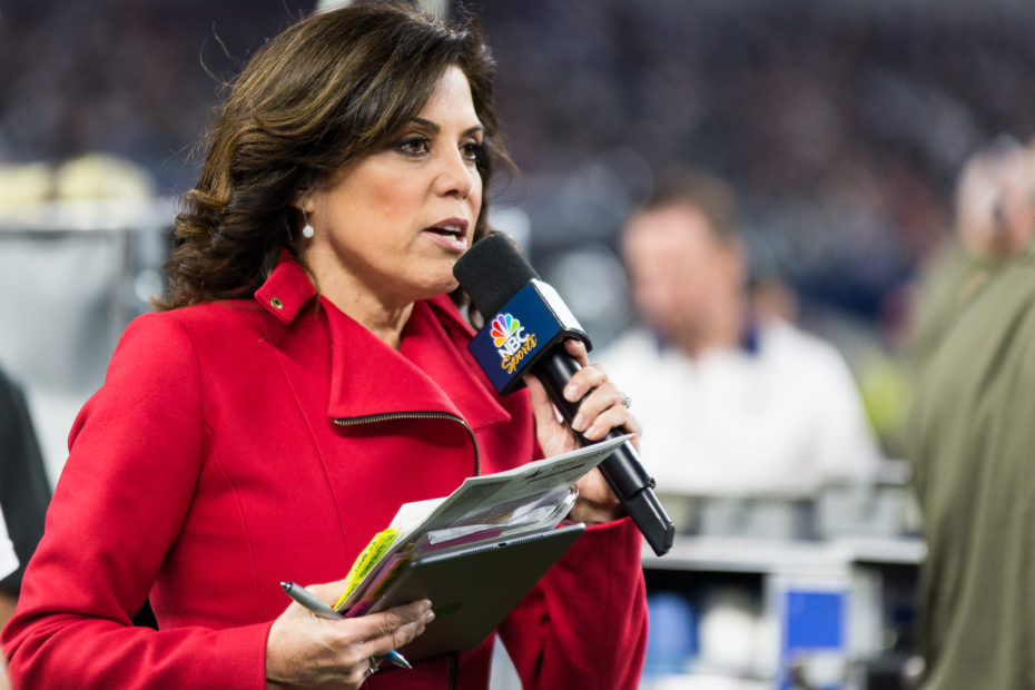 Michele Tafoya Celebrates Reporting Her 300th NFL Sideline Game