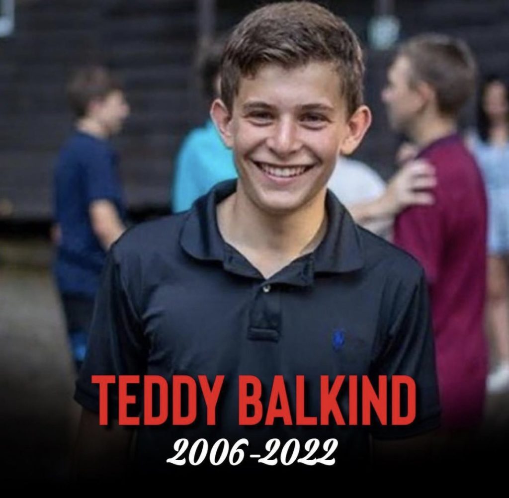10th Grade Hockey Player, Teddy Balkind, Passes Away After Devastating Accident on the Ice