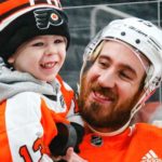 Late Jimmy Hayes' Son Adorably Cheers on Uncle Kev at Flyers Game