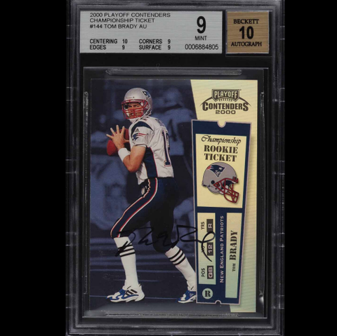 You'll NEVER Believe How Much Tom Brady's Rookie Card From 2000 is Selling For!