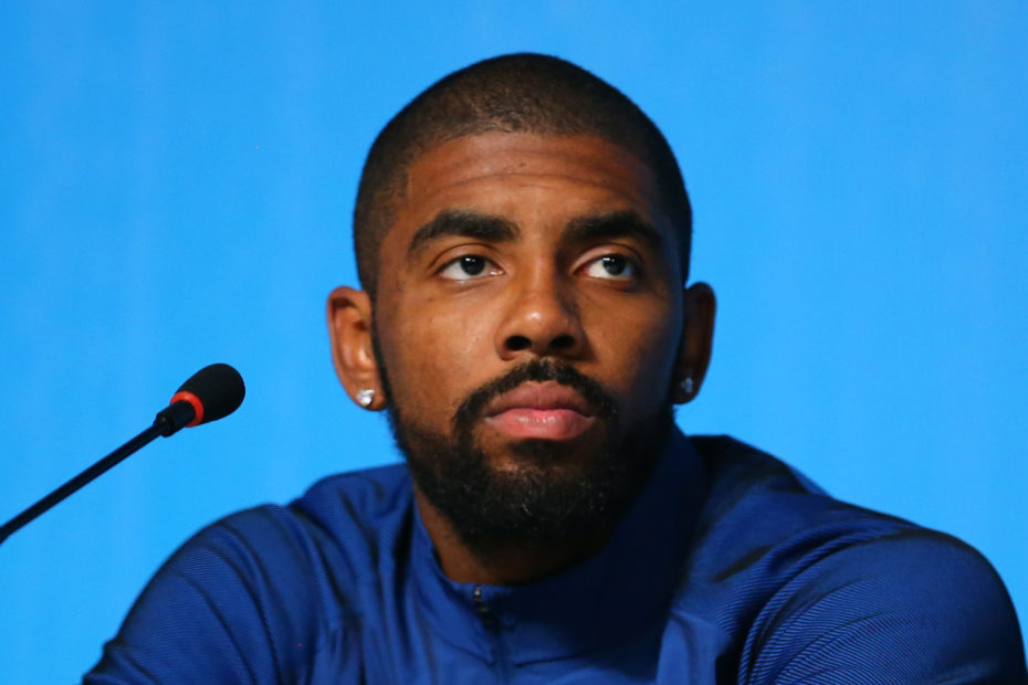 Kyrie Irving, 30, Gives the Middle Finger to Fans to Match Their Energy