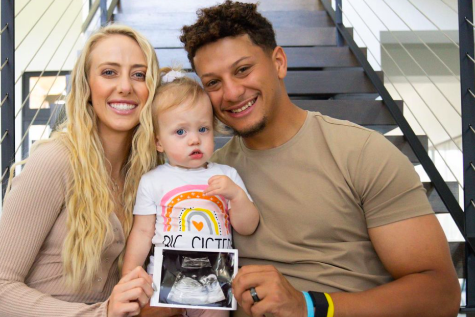 Patrick Mahomes and Wife Brittany Share First Face Reveal of Their 2nd Born Child