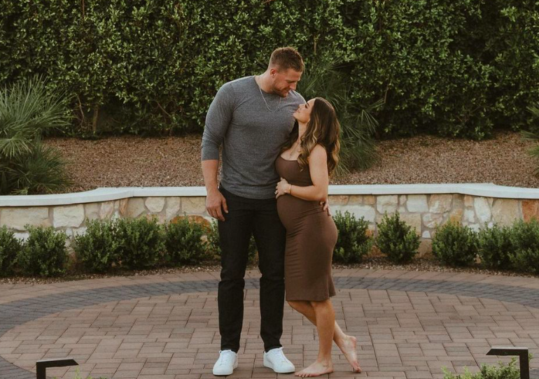 Adorable Athletic Power Couple JJ and Kealie Watt are Expecting Their 1st Child Together!