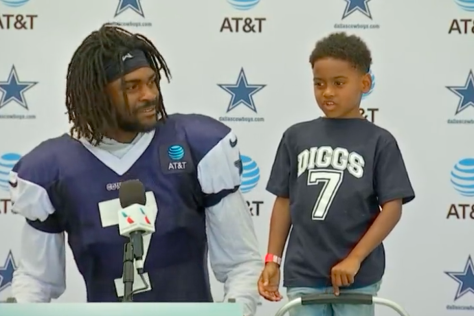 Trevon Diggs' 5-Year-Old Son Sends Adorable Message to Media