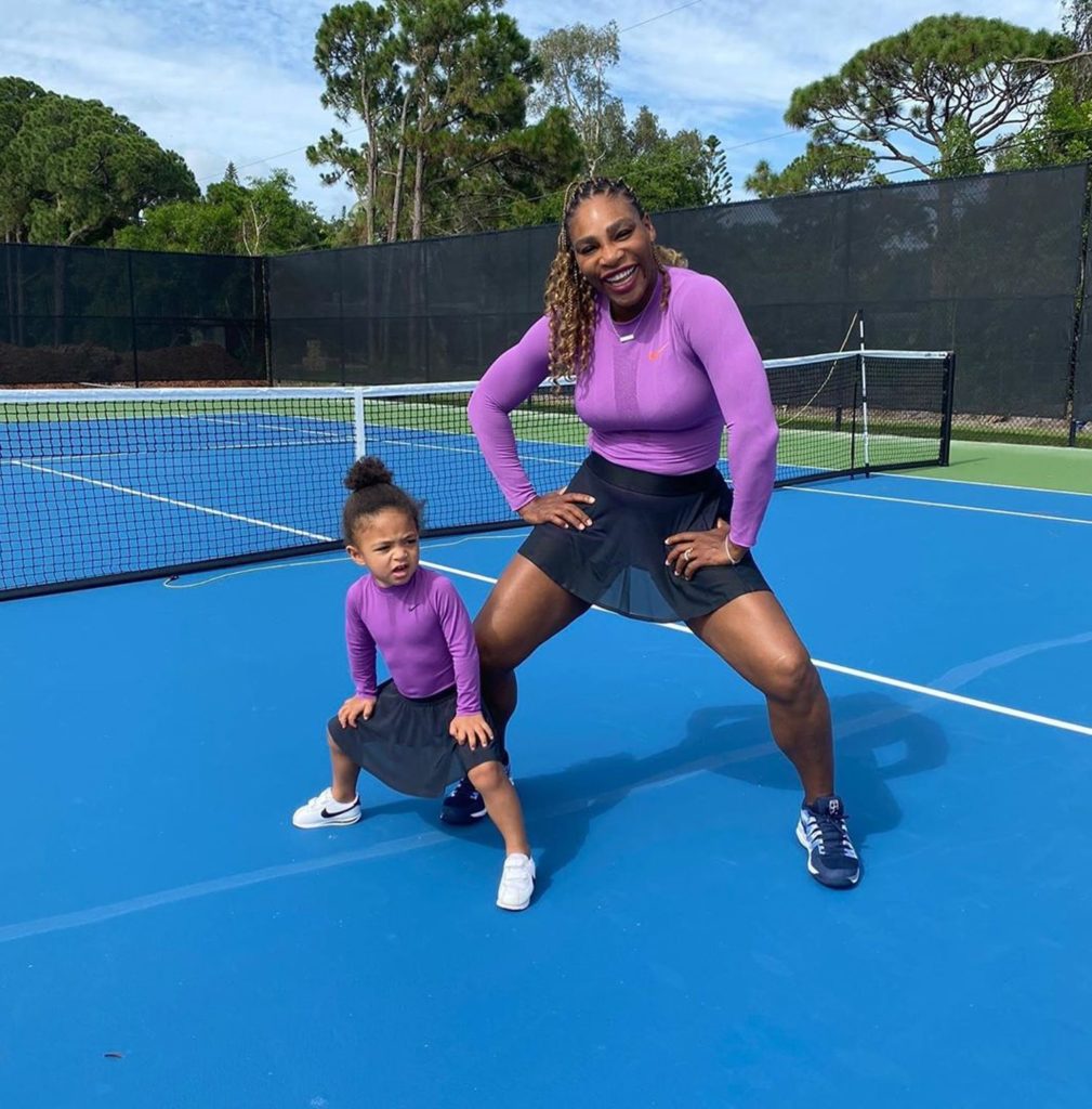 Serena Williams Twins With Her 4-Year-Old Daughter At US Open And It's Adorable – If there's one thing world-renowned athlete Serena Williams loves more than tennis, it's her daughter Olympia.