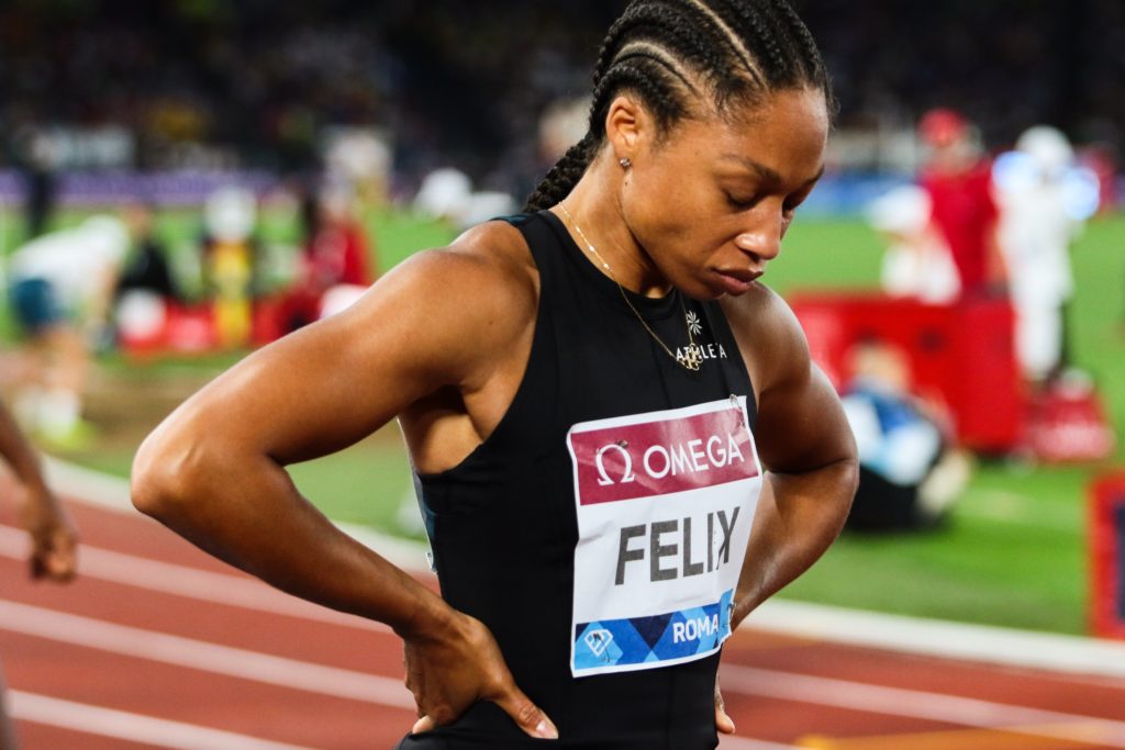 36-Year-Old Allyson Felix, United States' Most Decorated Track and Field Athlete, Reveals Her Secret to Life – Allyson Felix holds 11 total Olympic medals, making her the most decorated track and field athlete in the history of the United States.