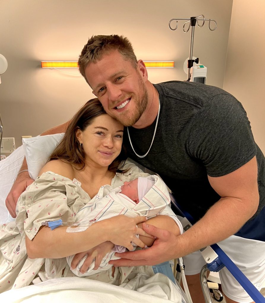 JJ Watt Welcomes 1st Beautiful Baby Boy Into the World With Wife, Soccer Star Kealia Watt – At the end of October, Arizona Cardinals defensive end JJ Watt was happy to announce he and his wife welcomed their first child into the world.