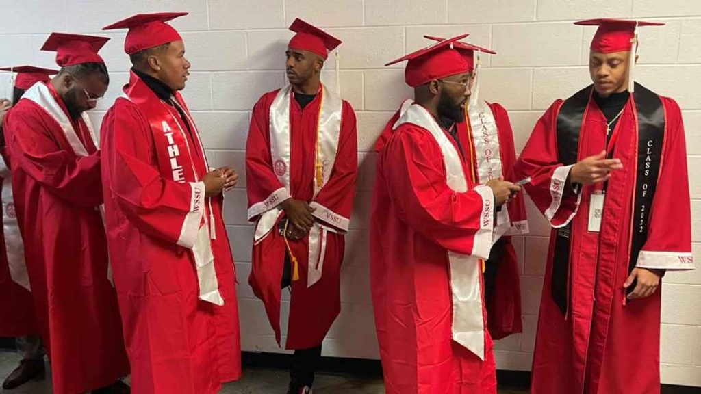 NBA Star Chris Paul Proudly Graduates College and Gifts Fellow Grads $2,500 Each – Phoenix Suns point guard Chris Paul was excited to announce he finally walked the stage and received his bachelor's degree on Friday from Winston-Salem State University.