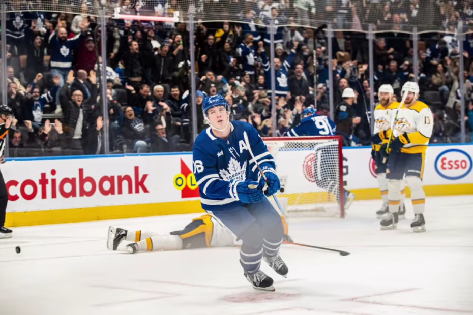 Inside Mitch Marner’s Record-Breaking Points Streak and How It Ranks Among the Longest NHL Points Streak of All-Time