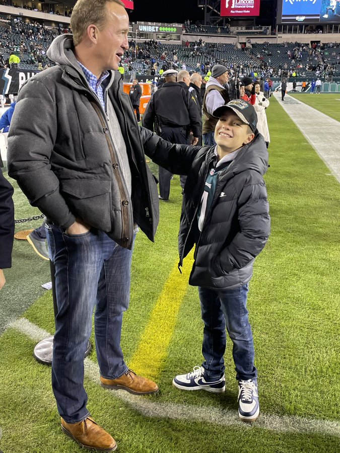Marshall Manning, 11, Takes After His Father... He ADORES Taunting Uncle Eli – Peyton Manning's 11-year-old son Marshall has made it clear that the apple doesn't fall far from the tree.