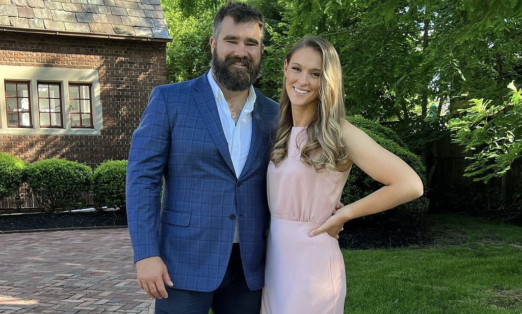 Jason Kelce's Wife Will Be 38-Weeks Pregnant at the Time of the Super Bowl... So She's Bringing Her Doctor