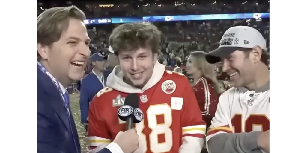 Paul Rudd and His 17-Year-Old Son Celebrate the Kansas City Chiefs Super Bowl Championship
