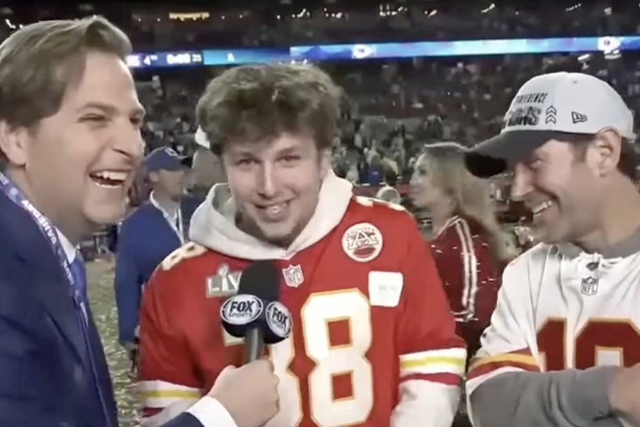 Paul Rudd and His 17-Year-Old Son Celebrate the Kansas City Chiefs Super Bowl Championship