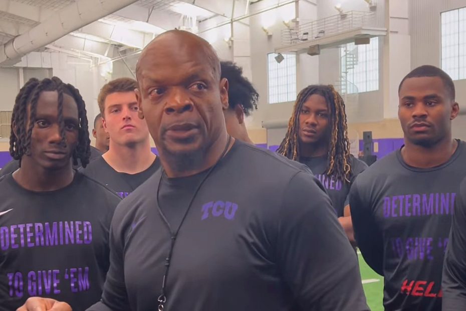 Big 12 Football Coach Kaz Kazadi Educates Players on Consent and Sexual Harassment During Moving Speech
