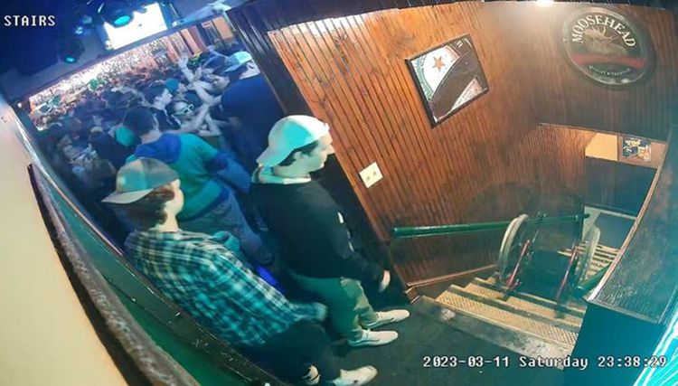 College Hockey Player Carson Briere Pushes Disabled Student's Wheelchair Down Stairs and Causes $2,000 Worth of Damage – Mercyhurst University hockey player Carson Briere was caught on camera pushing the wheelchair of a disabled student down the stairs of a Pennsylvania bar.